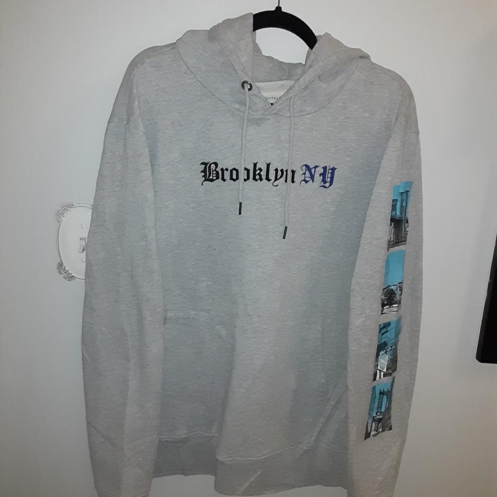 Aeropostale Men's "Brooklyn NY" Graphic Hoodie Size XL